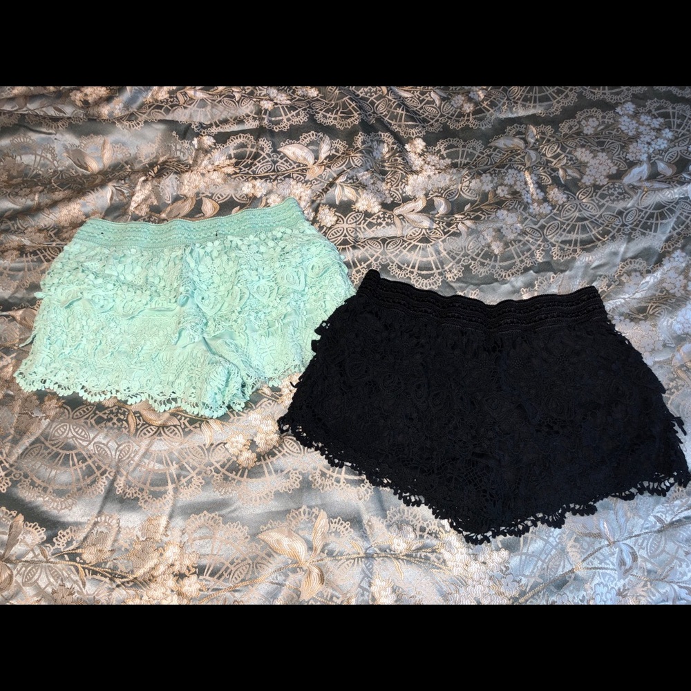 Lace shorts